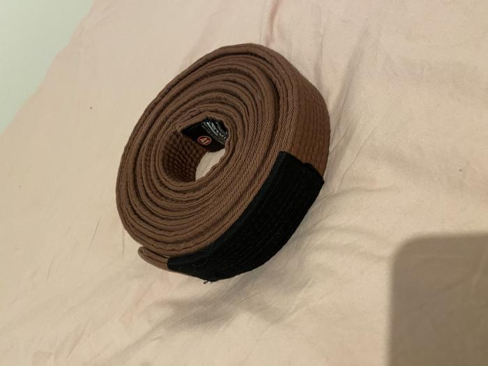 Brown belt · December 2, 2023 · Promoted by Lorenzo Fraquelli