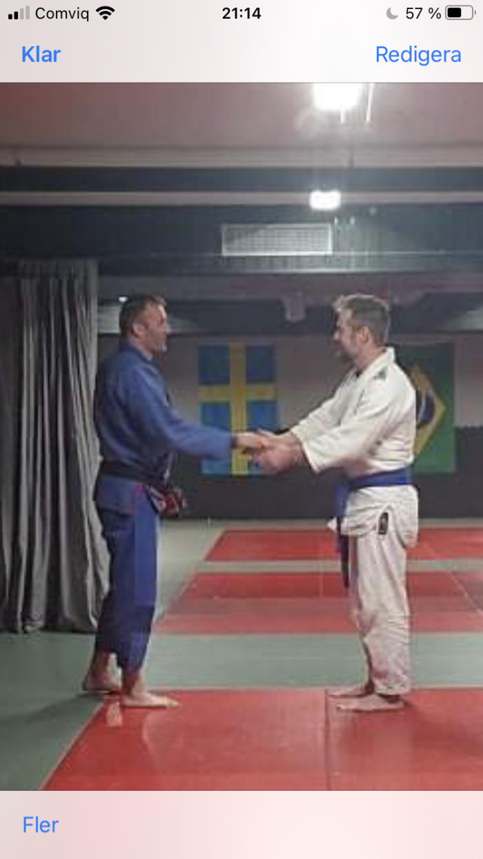 Blue belt · October 24, 2021 · Promoted by Andreas Widen vajking