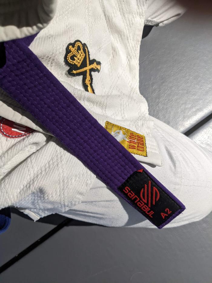 Purple belt · December 24, 2023 · Promoted by Graham Bettes