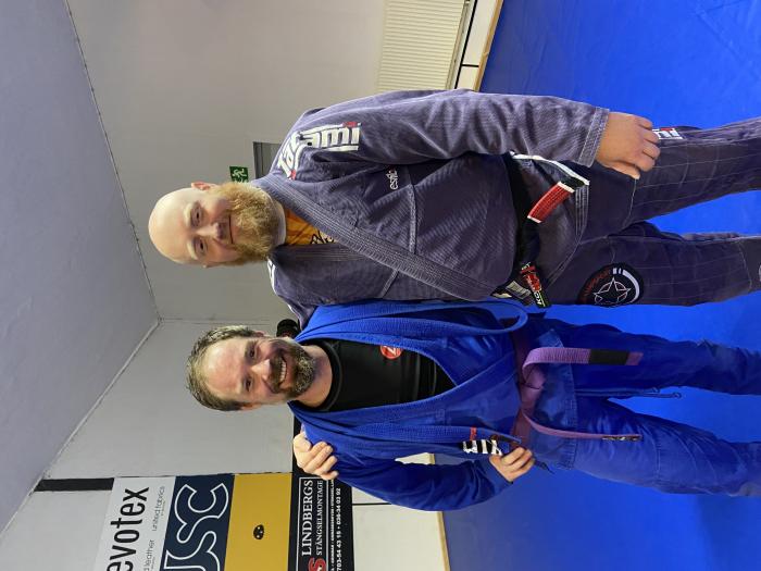 Purple belt · October 15, 2023 · Promoted by Christopher Linnér