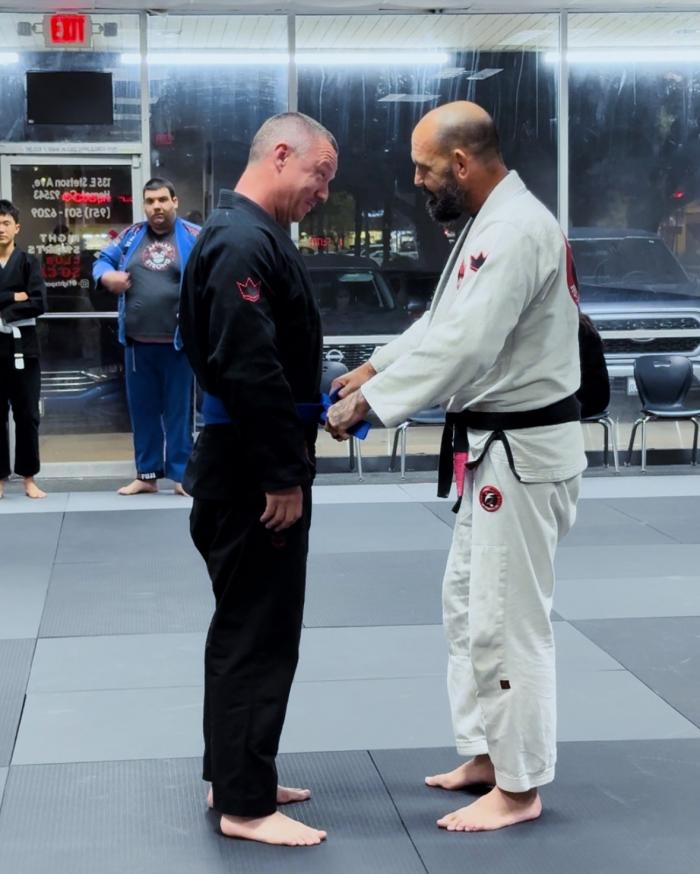 Blue belt · December 22, 2023 · Promoted by Roger Carpenter