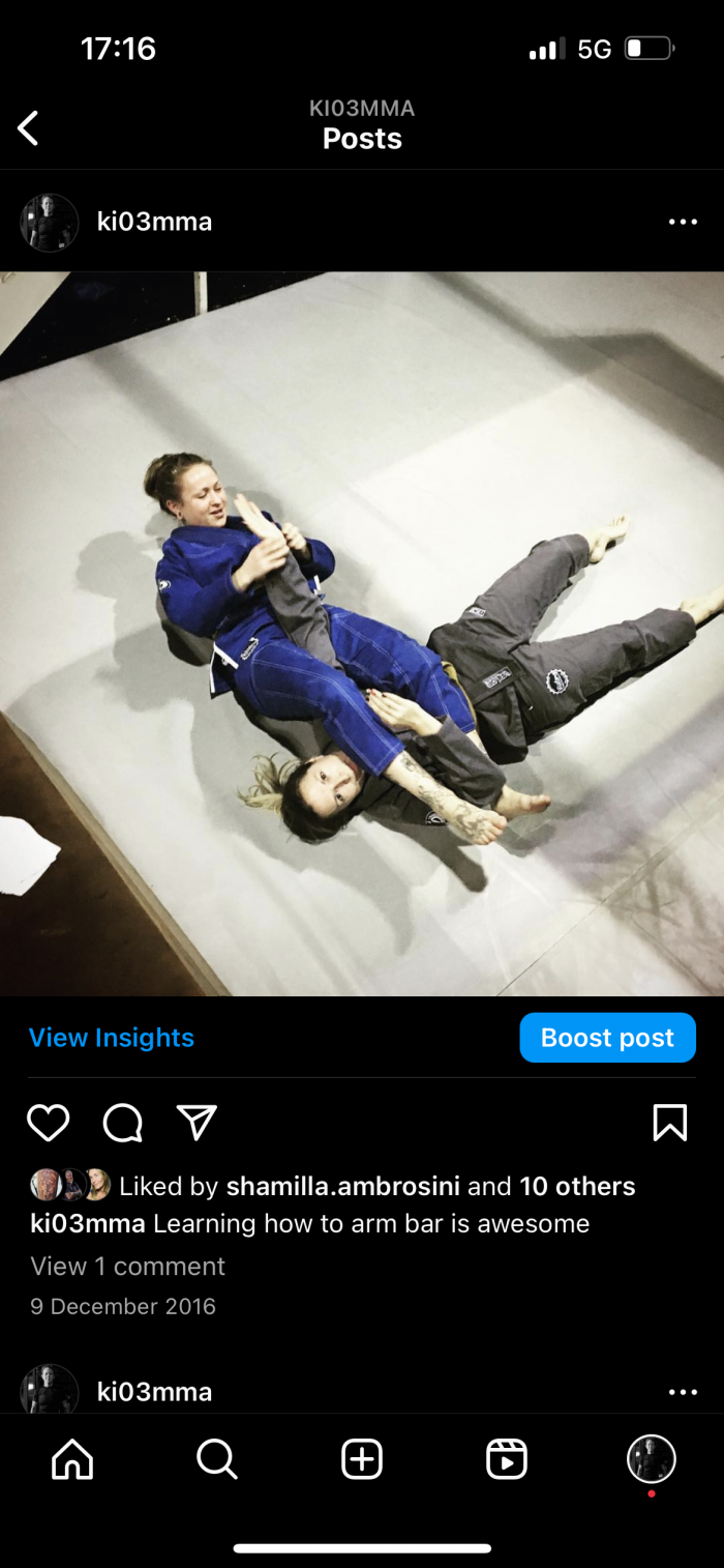 White belt · December 9, 2016