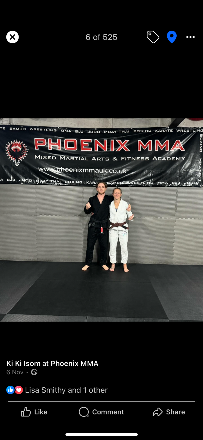 Brown belt · November 6, 2023 · Promoted by Nathan Johnstone