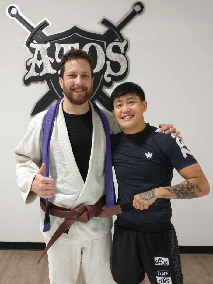 Brown belt · December 22, 2023 · Promoted by Bruno Frazatto