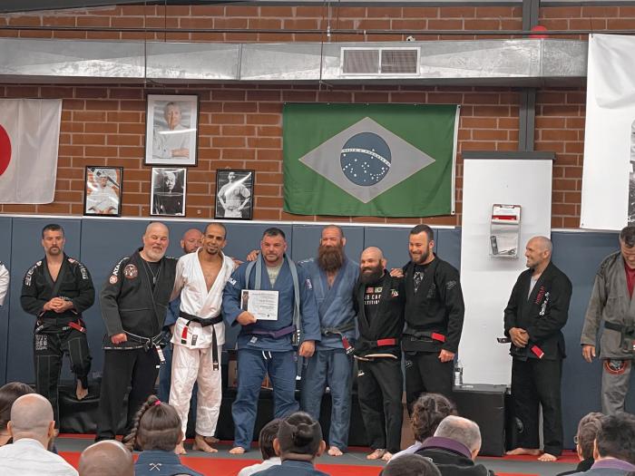 Purple belt · March 27, 2022 · Promoted by John Schell