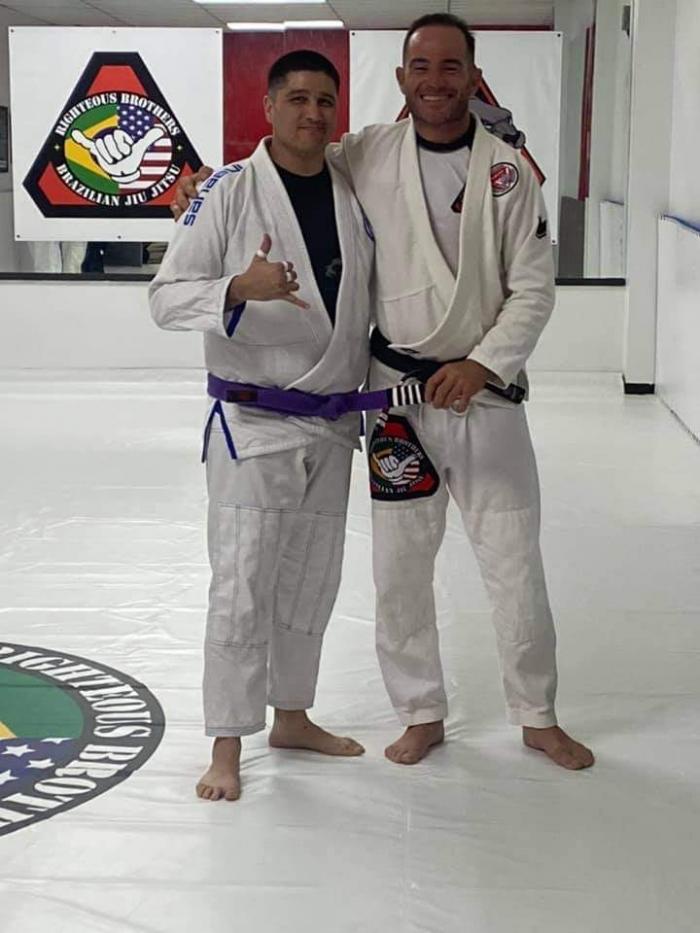 Purple belt · June 6, 2017 · Promoted by Juan Perez