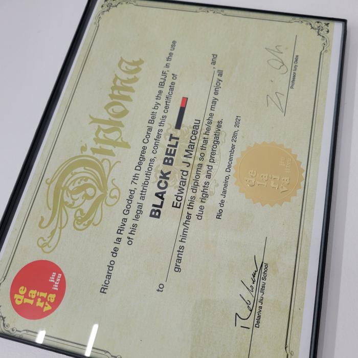 Black belt · December 23, 2021 · Promoted by Professor Iury Debs