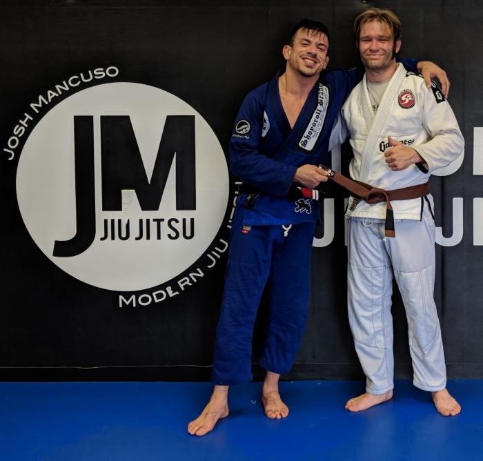 Brown belt · May 12, 2018 · Promoted by Josh Mancuso