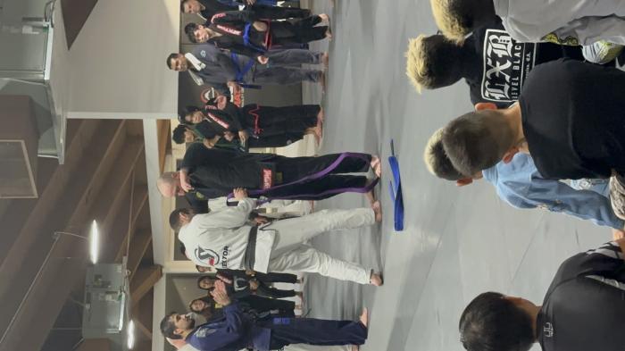 Purple belt · November 15, 2023 · Promoted by Sean Roberts