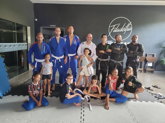 Início do Projeto Filadélfia BJJ