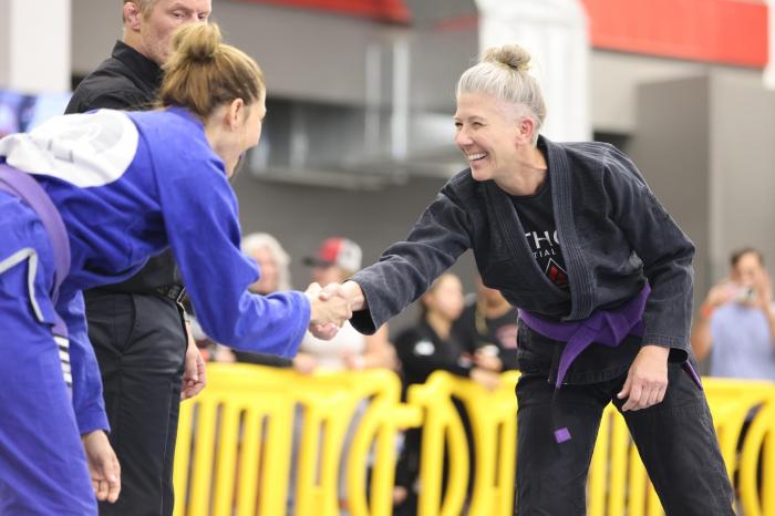 Blue belt · April 28, 2019 · Promoted by Wyatt and Angela Shepard