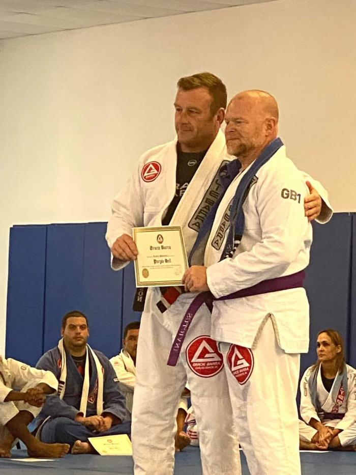 Purple belt · October 2, 2022 · Promoted by Igor Dominguez Andrade