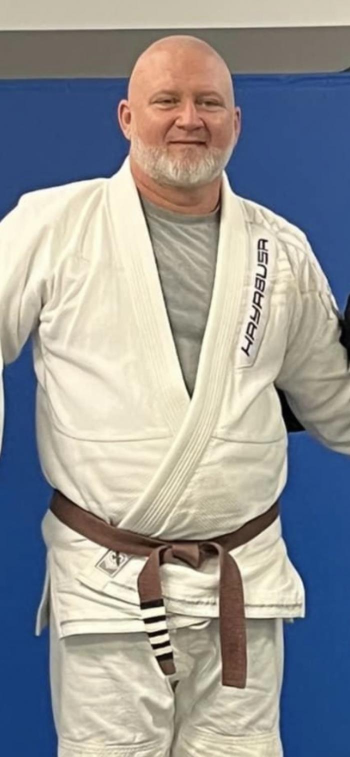 Brown belt · October 15, 2018 · Promoted by Chip Coffey