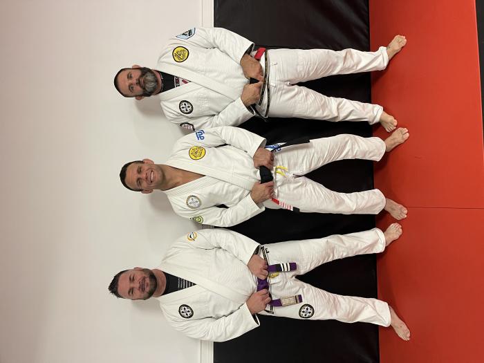 Purple belt · February 26, 2022 · Promoted by Jay Goldberg