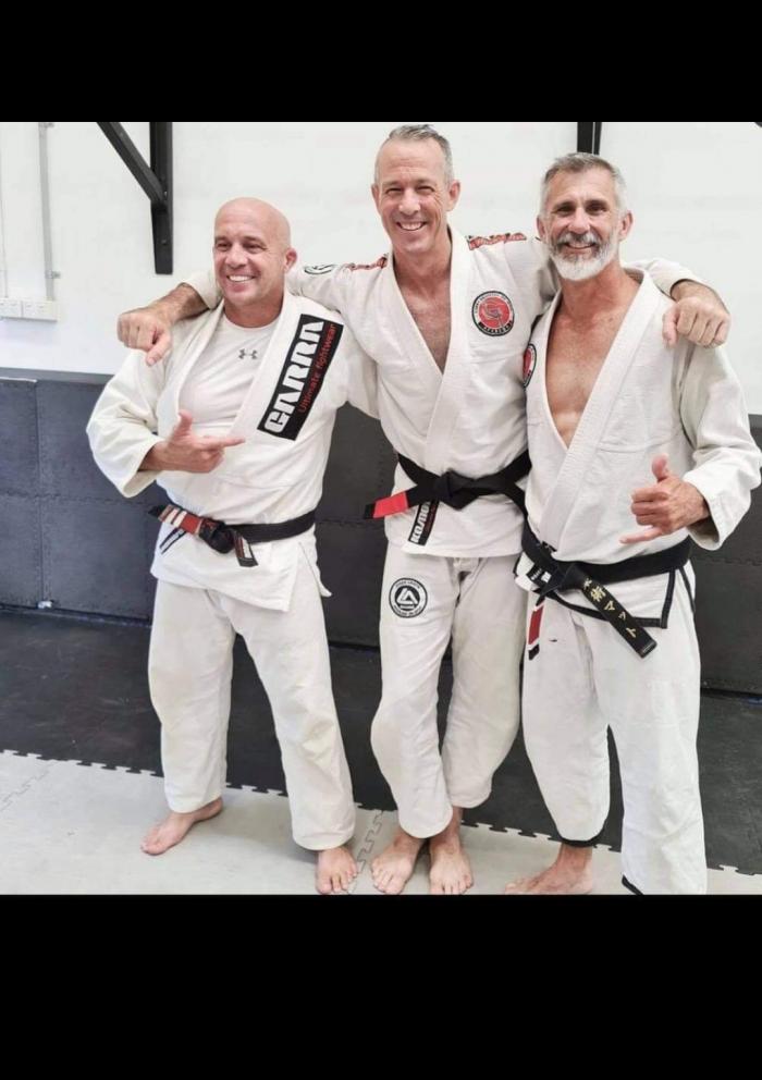 With Matt Friend after I graded