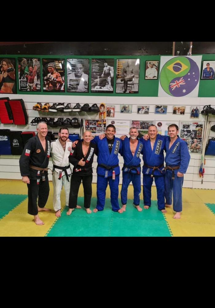 With Professor Ed Dias at Garra