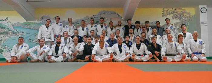 Ryron Gracie seminar, Zürich, 29.12.2023, group photo
