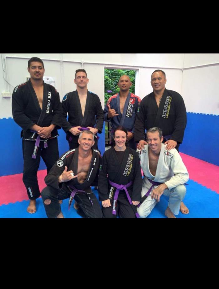 Garra HQ Blue Belt grading - Lanton Crew