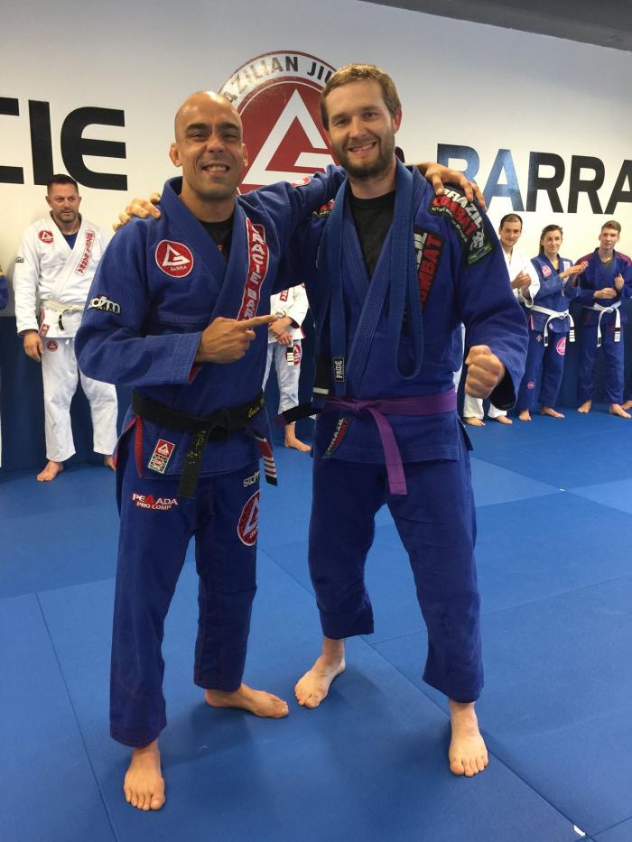 Purple belt · June 4, 2017 · Promoted by Carlos Maia