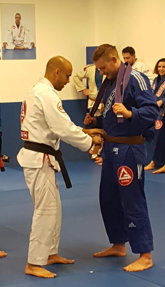 Brown belt · October 24, 2019 · Promoted by Carlos Maia