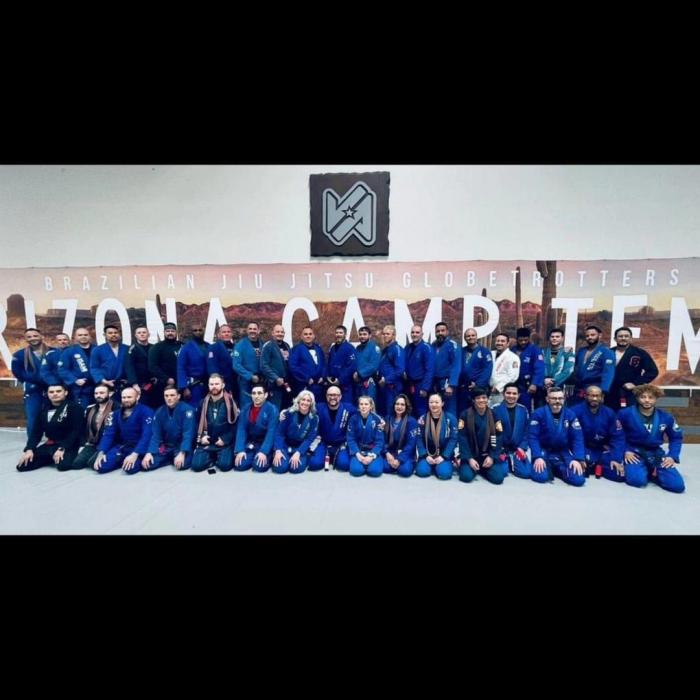 All black belts December belt and stripes promotion 2023