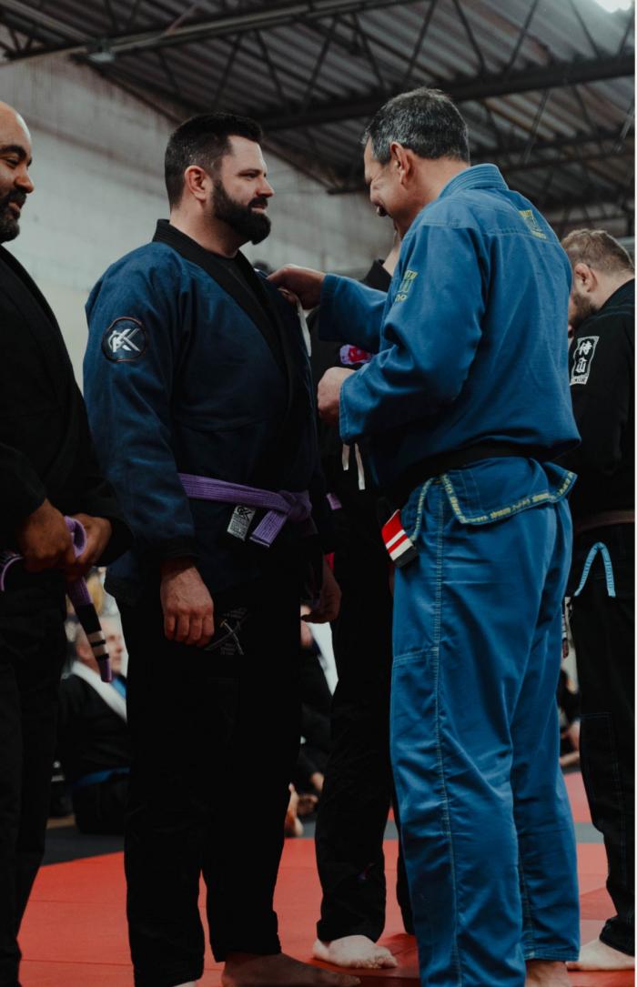 Purple belt · August 1, 2022 · Promoted by Otto Clark