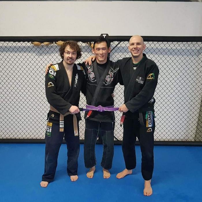 Purple belt · February 10, 2018 · Promoted by Marek Pasierbski