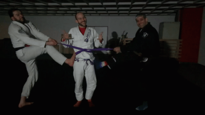 Purple belt · March 17, 2021 · Promoted by Edward Rückert