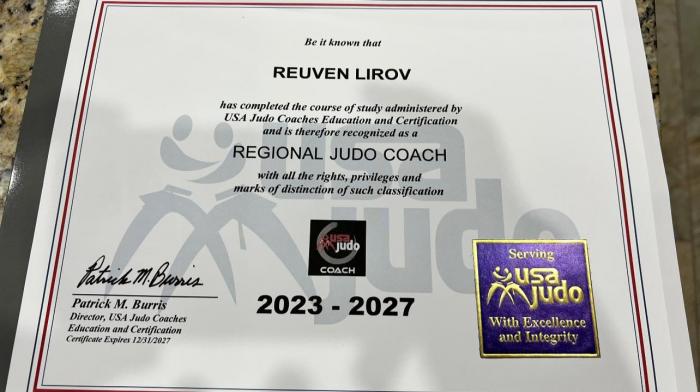 USA Judo Regional Coach