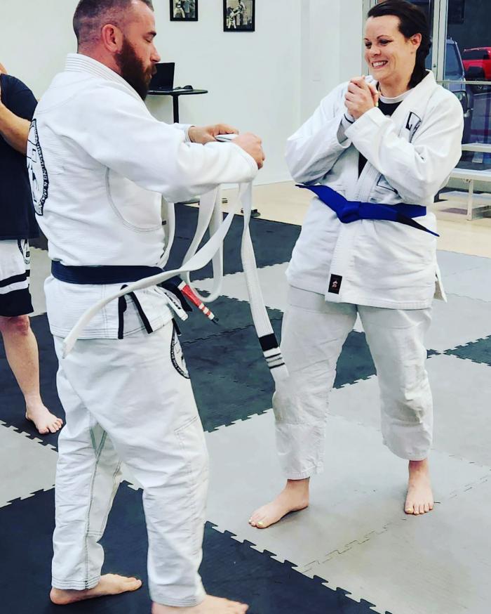 Blue belt · April 3, 2023 · Promoted by William Hubbard