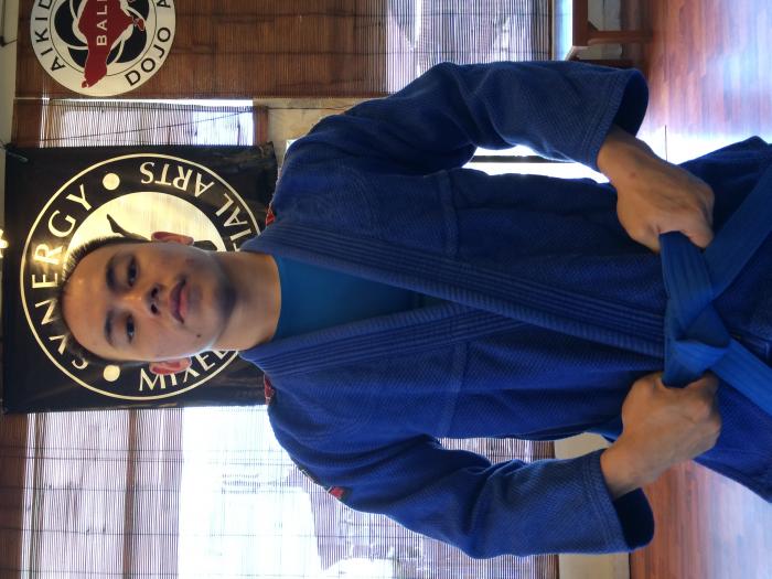 Blue belt · October 4, 2014 · Promoted by Niko Han