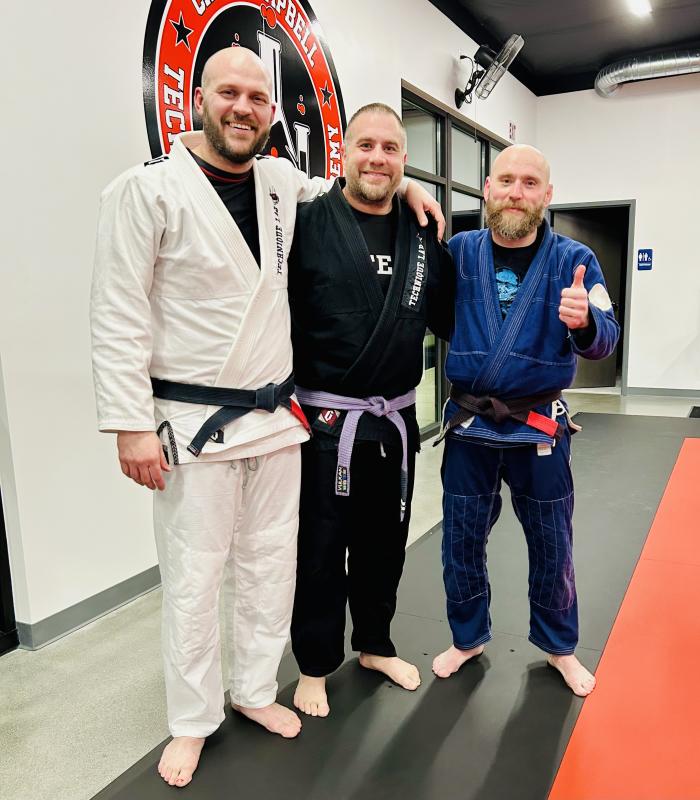 Purple belt · November 21, 2020 · Promoted by Chris Campbell