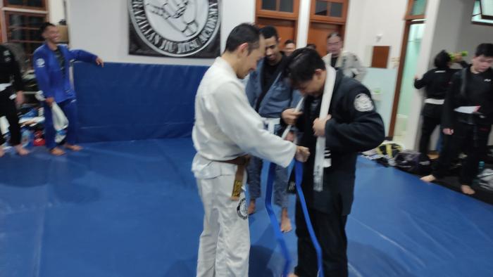 Blue belt · December 18, 2023 · Promoted by Niko Han