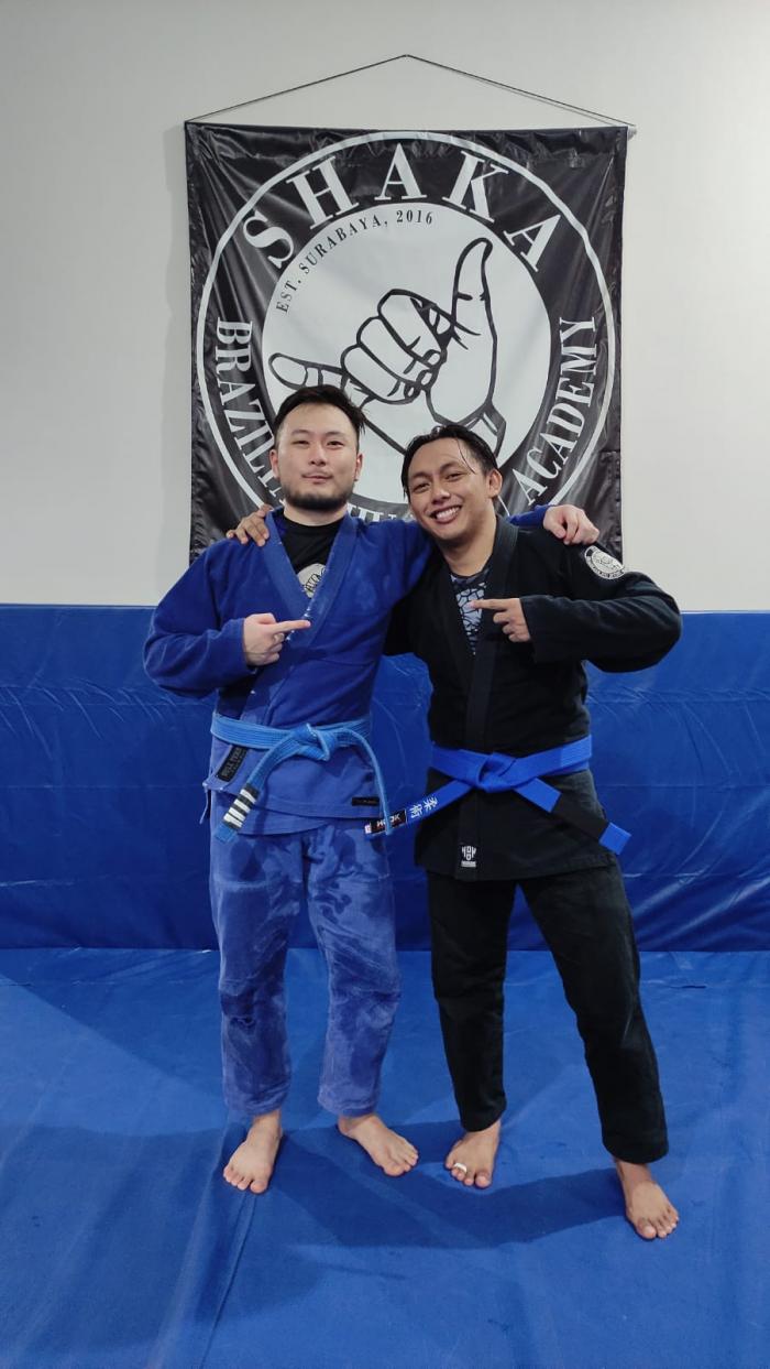 Blue belt · December 18, 2023 · Promoted by Niko Han