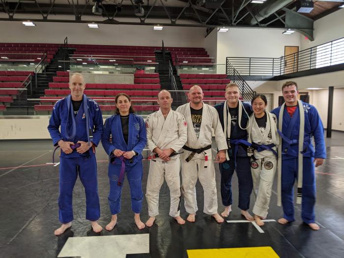 Purple belt · April 9, 2022 · Promoted by Dennis Hayes