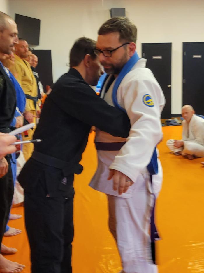 Purple belt · December 3, 2023 · Promoted by Jarrett Church