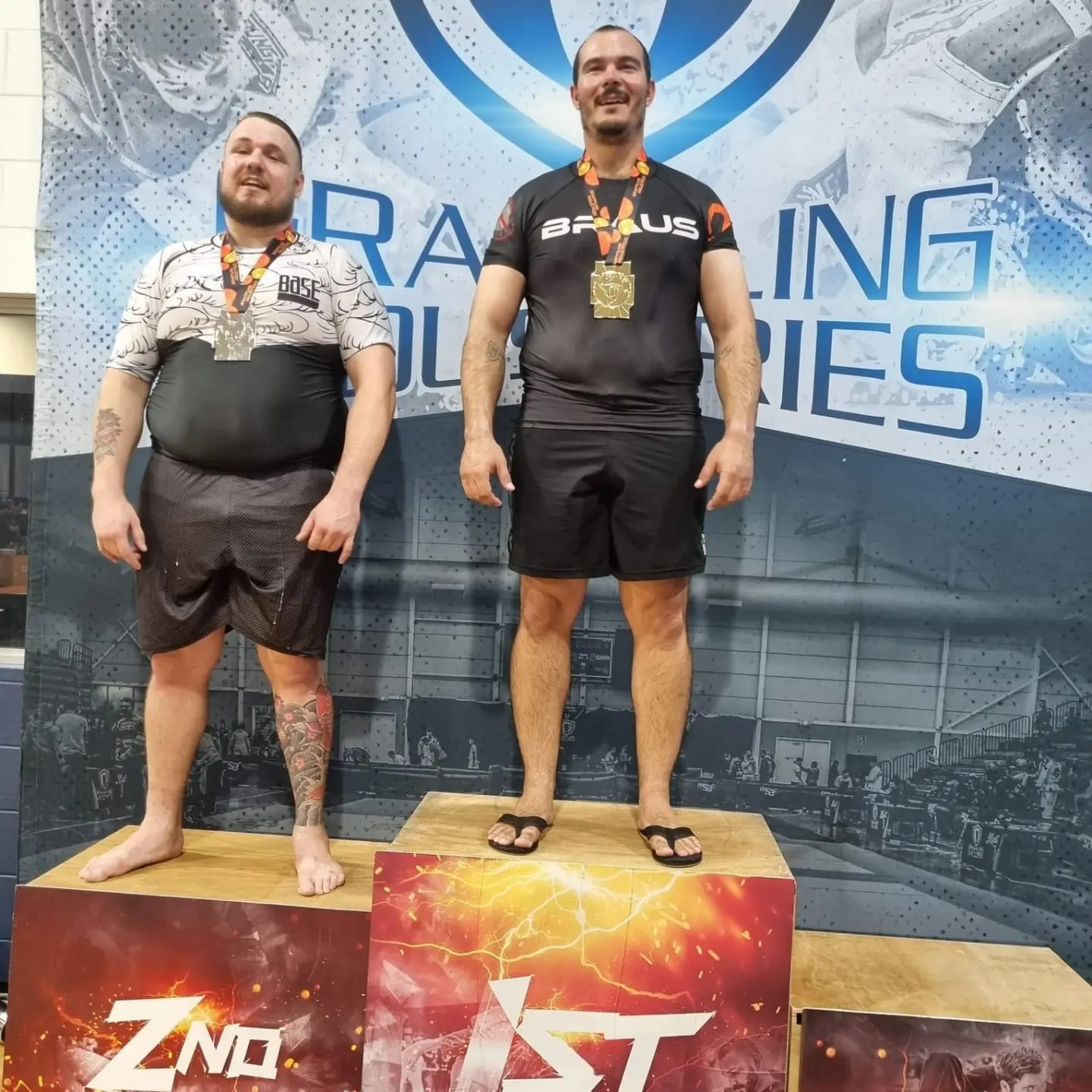 2nd place. No Gi first comp