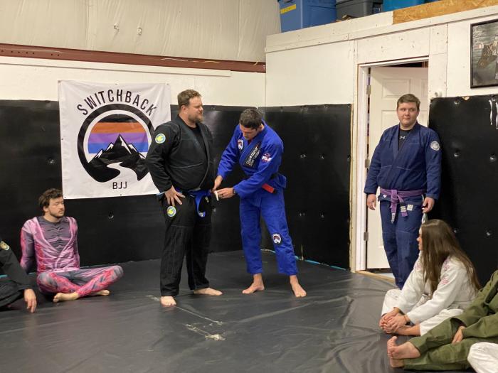 Blue belt · May 16, 2022 · Promoted by Ryan Carroll