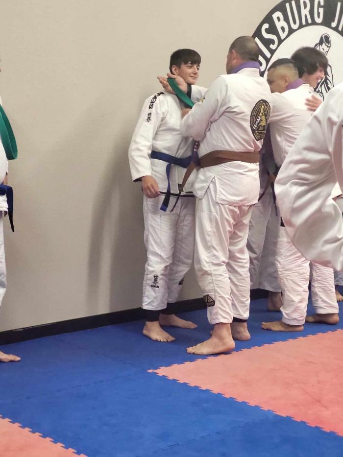 Blue belt · September 4, 2023 · Promoted by Todd Richards/Team Rhino