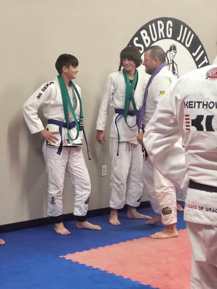 Blue belt · September 4, 2023 · Promoted by Todd Richards/Team Rhino