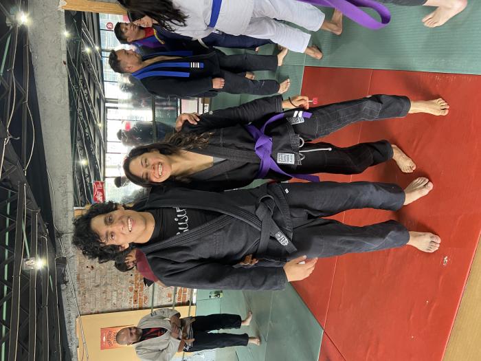Purple belt · April 24, 2021 · Promoted by Fabián Sanchez Tapia