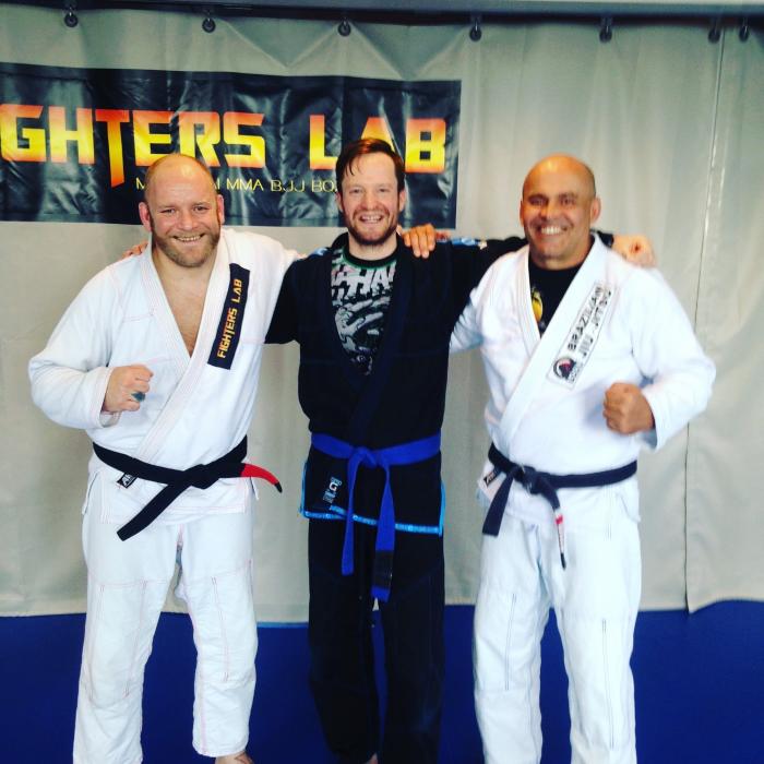 Blue belt · April 4, 2017 · Promoted by Marcelo Yogui