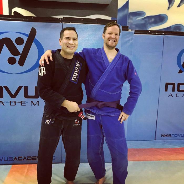 Purple belt · December 19, 2017 · Promoted by Christopher James Hermanstad