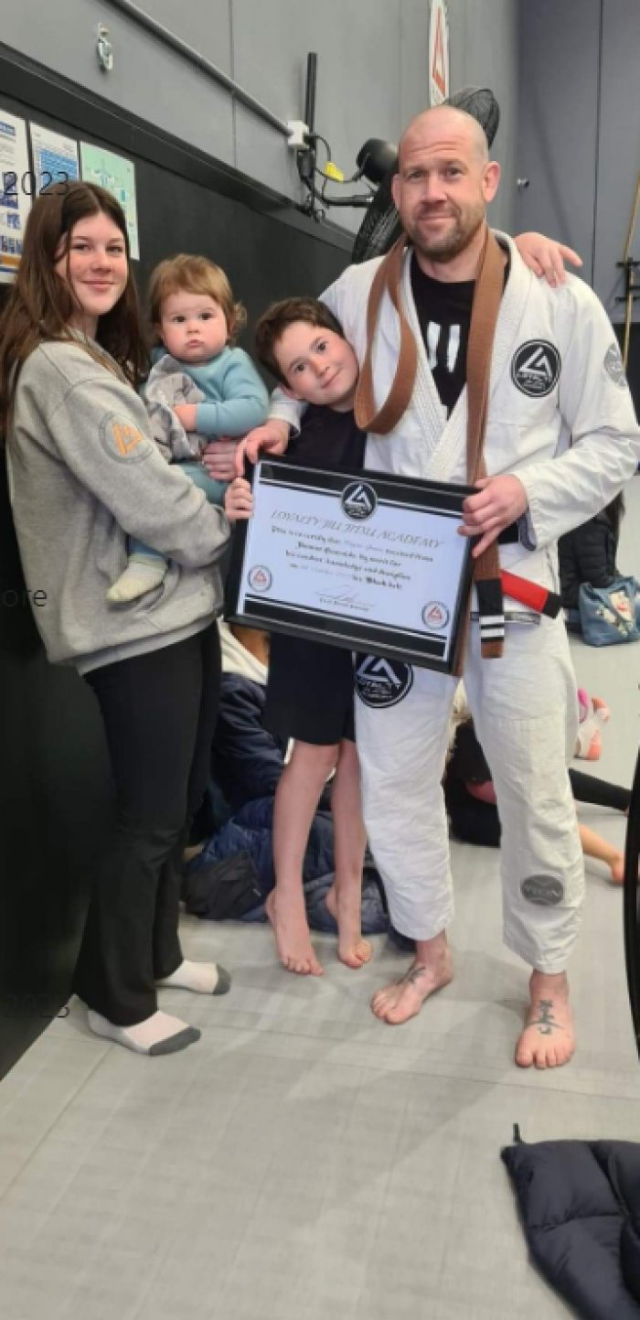 Black belt · October 8, 2022 · Promoted by Jhunior Guarnido