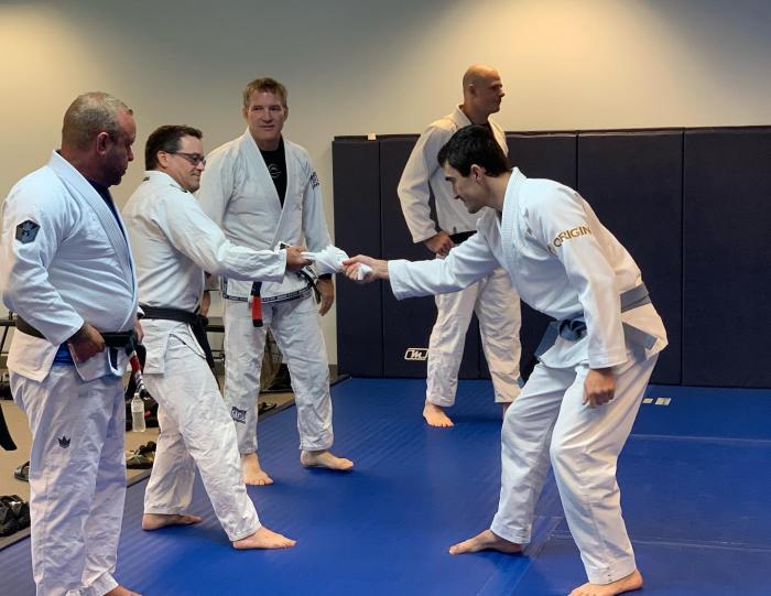 Blue belt · August 13, 2022 · Promoted by Mark Sweigart