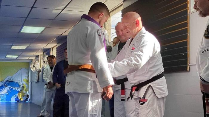 Brown belt · December 30, 2023 · Promoted by Michael Geery