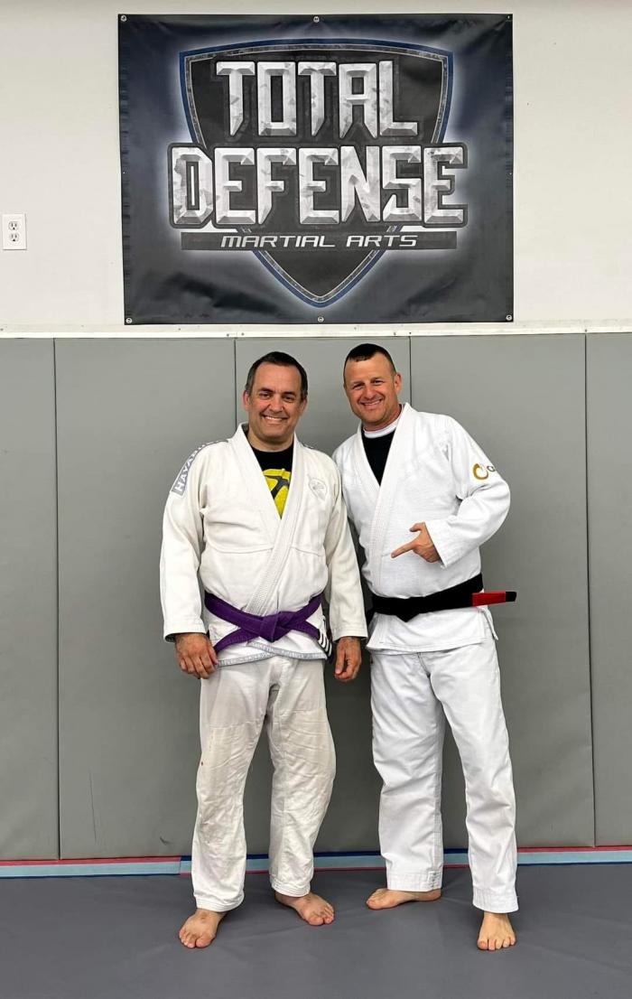 Purple belt · March 7, 2020 · Promoted by Dennis Hayes of Hybrid Martial Arts (Roanoke, VA)
