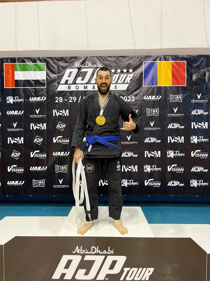 Blue belt · October 29, 2023 · Promoted by Rufus Spiller