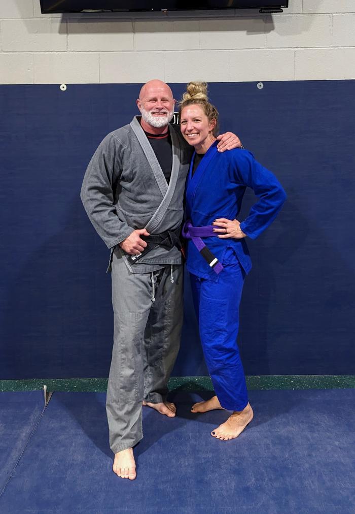 Purple belt · July 22, 2023 · Promoted by Brian Bowers