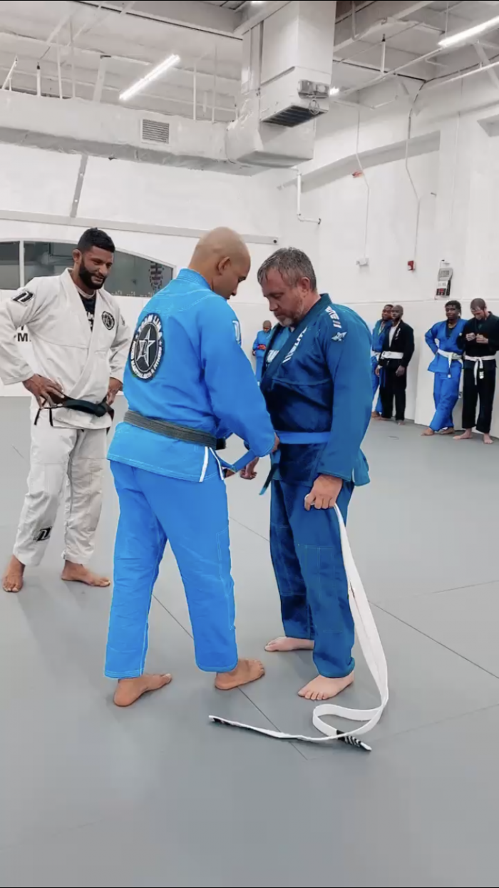 Blue belt · December 28, 2020 · Promoted by Normon Carlton